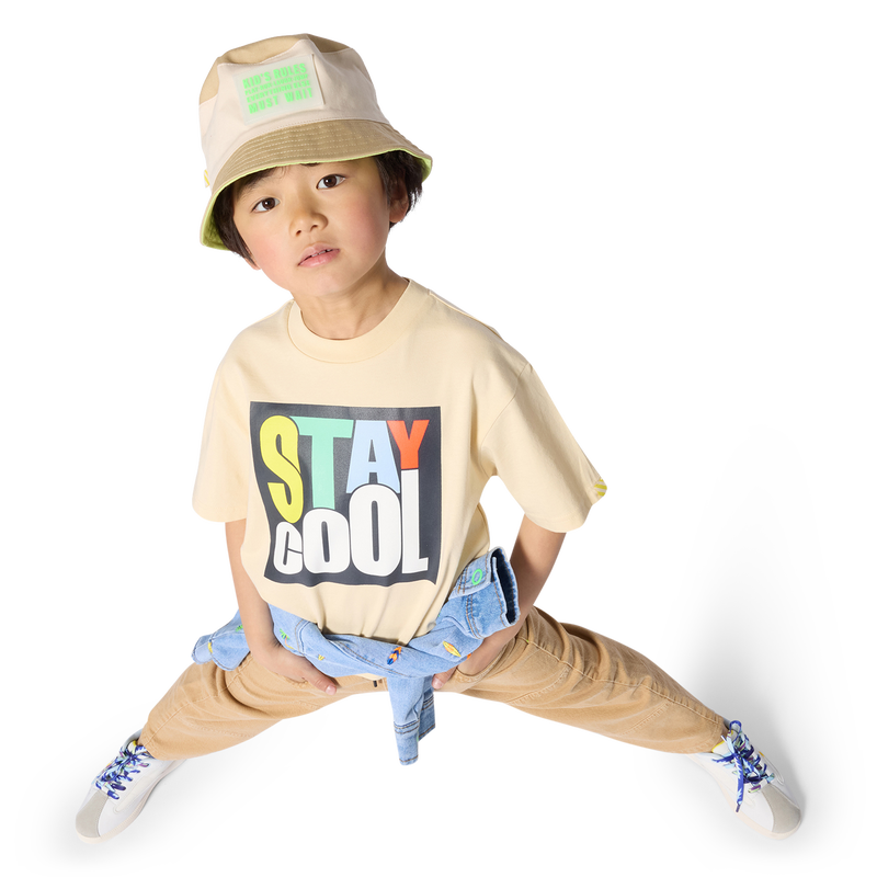 BUCKET HAT WITH BADGE BILLIEBLUSH 
                        BOY