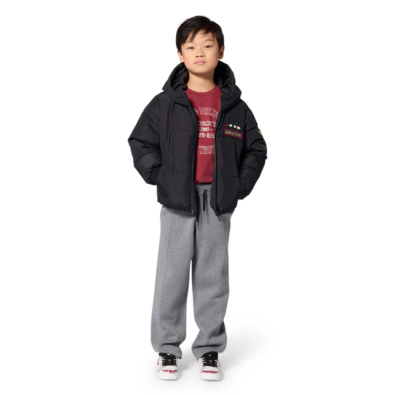 Hooded down jacket ZADIG & VOLTAIRE 
                        BOY