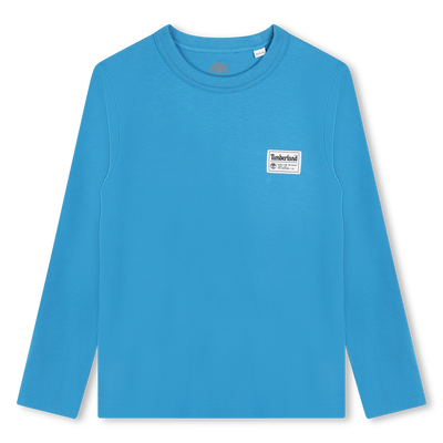 Plain T-shirt with label TIMBERLAND BOY