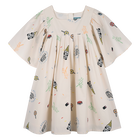 Poplin dress KENZO KIDS 
                    GIRL