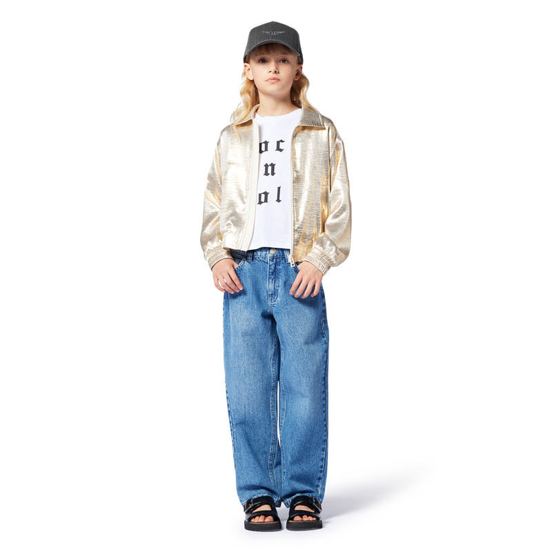 Straight-cut adjustable jeans ZADIG & VOLTAIRE 
                        GIRL