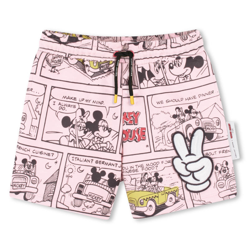 Cotton fleece shorts MARC JACOBS 
                        GIRL