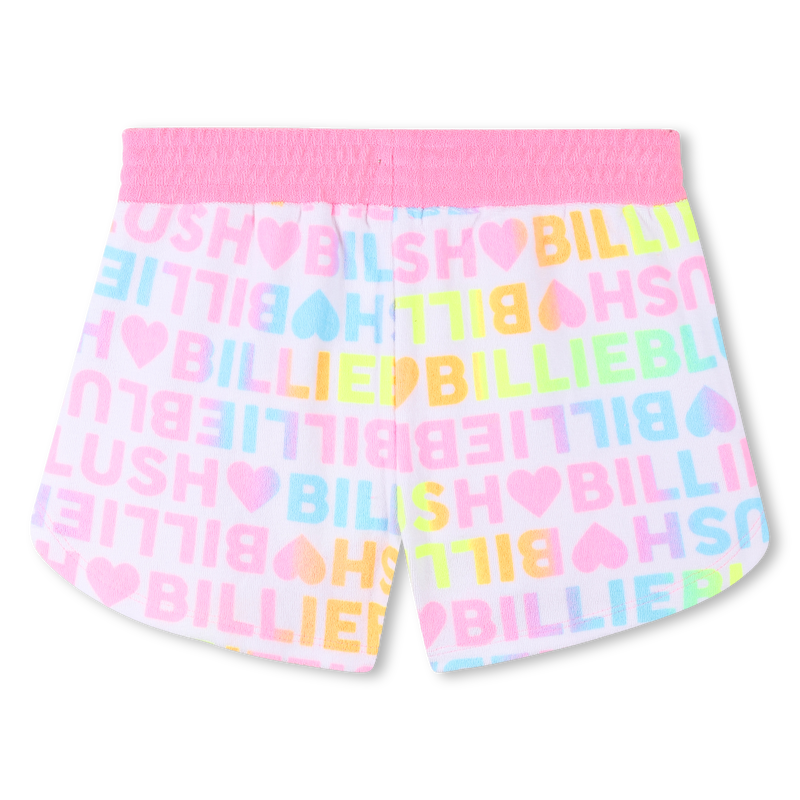 Printed terry-cloth shorts BILLIEBLUSH 
                        GIRL