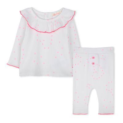 Frilled T-shirt and leggings BILLIEBLUSH GIRL
