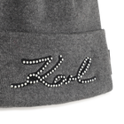 Knitted beanie KARL LAGERFELD KIDS 
                    GIRL