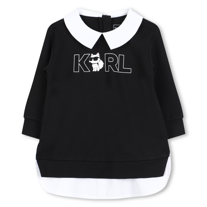 Long sleeve dress KARL LAGERFELD KIDS 
                        GIRL