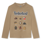 T-shirt with print on front TIMBERLAND 
                    BOY