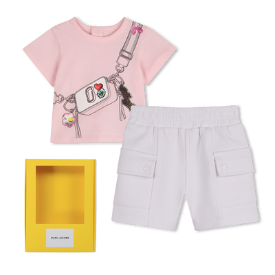 T-SHIRT AND SHORTS SET MARC JACOBS UNISEX