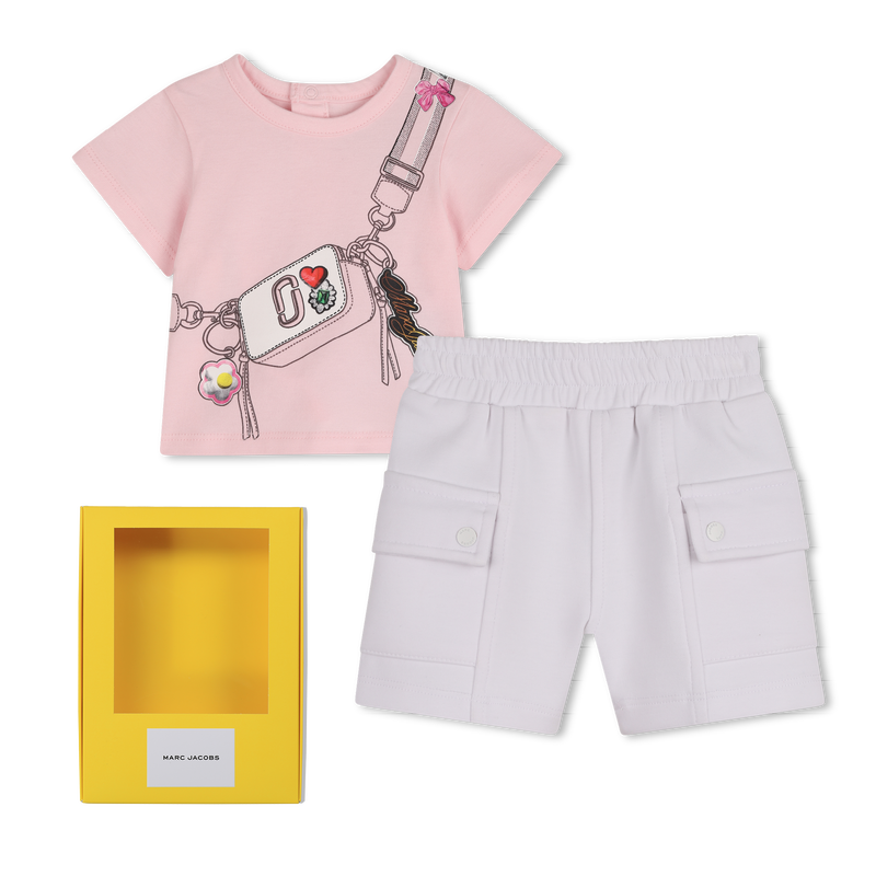 T-SHIRT AND SHORTS SET MARC JACOBS 
                        UNISEX