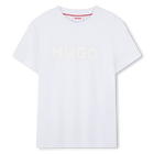 Short-sleeved cotton T-shirt HUGO 
                    BOY