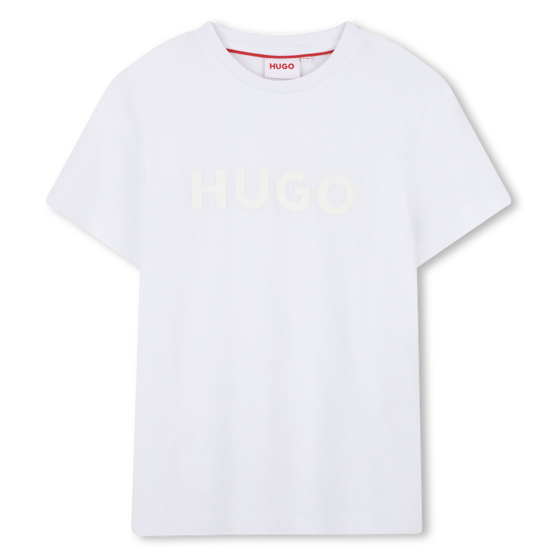 Short-sleeved cotton T-shirt HUGO 
                        BOY