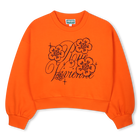 Fleece sweatshirt KENZO KIDS 
                    GIRL