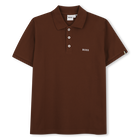 Short sleeve polo, ROSEWOOD, hi-res