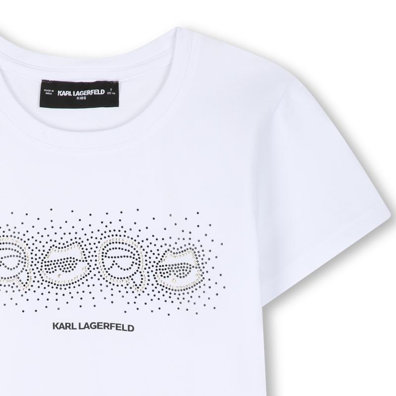Short sleeve t-shirt KARL LAGERFELD KIDS 
                        GIRL