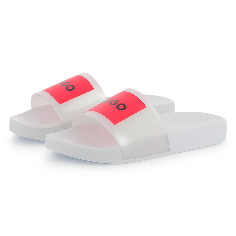 Sliders with badges HUGO 
                        GIRL