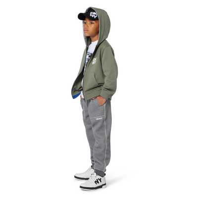 Hooded cardigan DKNY BOY