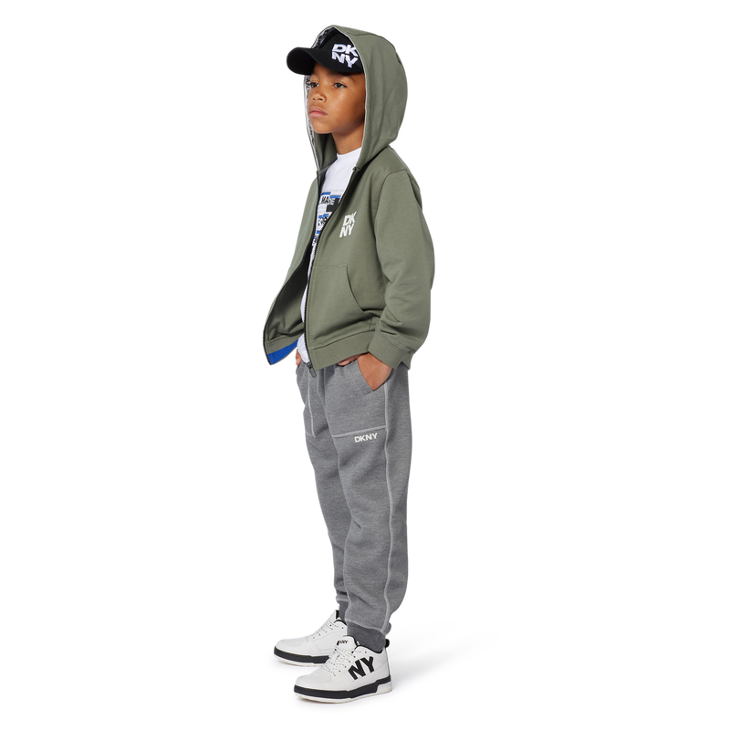 Hooded cardigan DKNY 
                        BOY