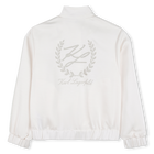 Zip-up hoodie KARL LAGERFELD KIDS 
                    GIRL
