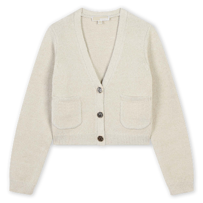Button-up knitted cardigan MICHAEL KORS GIRL