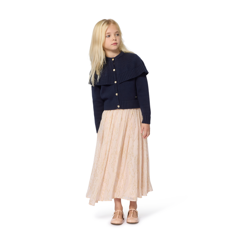 Long silk skirt CHLOE 
                        GIRL