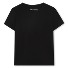 Short-sleeved T-shirt KARL LAGERFELD KIDS 
                    GIRL