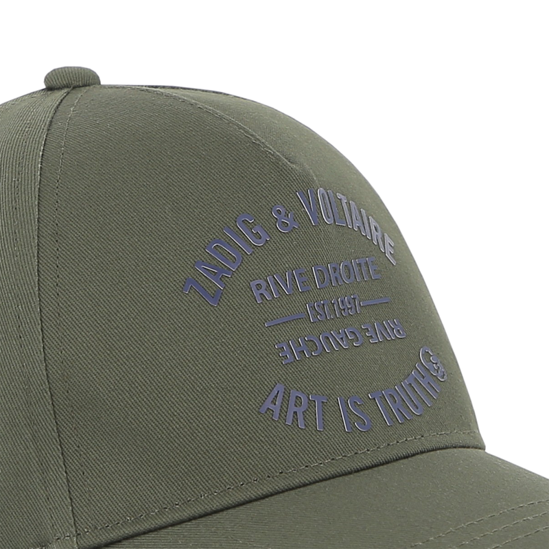 CAP WITH LOGO ZADIG & VOLTAIRE 
                        BOY