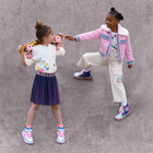 Pleated two-tone skirt BILLIEBLUSH 
                    GIRL