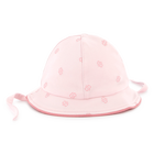Cotton hat with chin ties BOSS 
                    GIRL