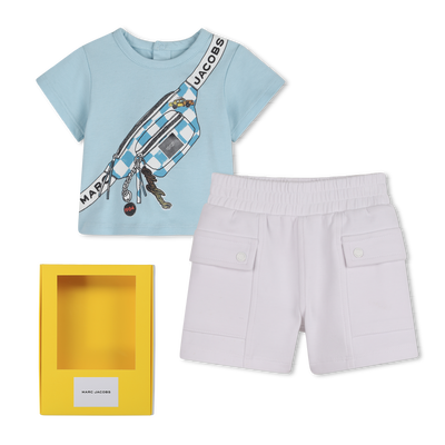 T-SHIRT AND SHORTS SET MARC JACOBS UNISEX