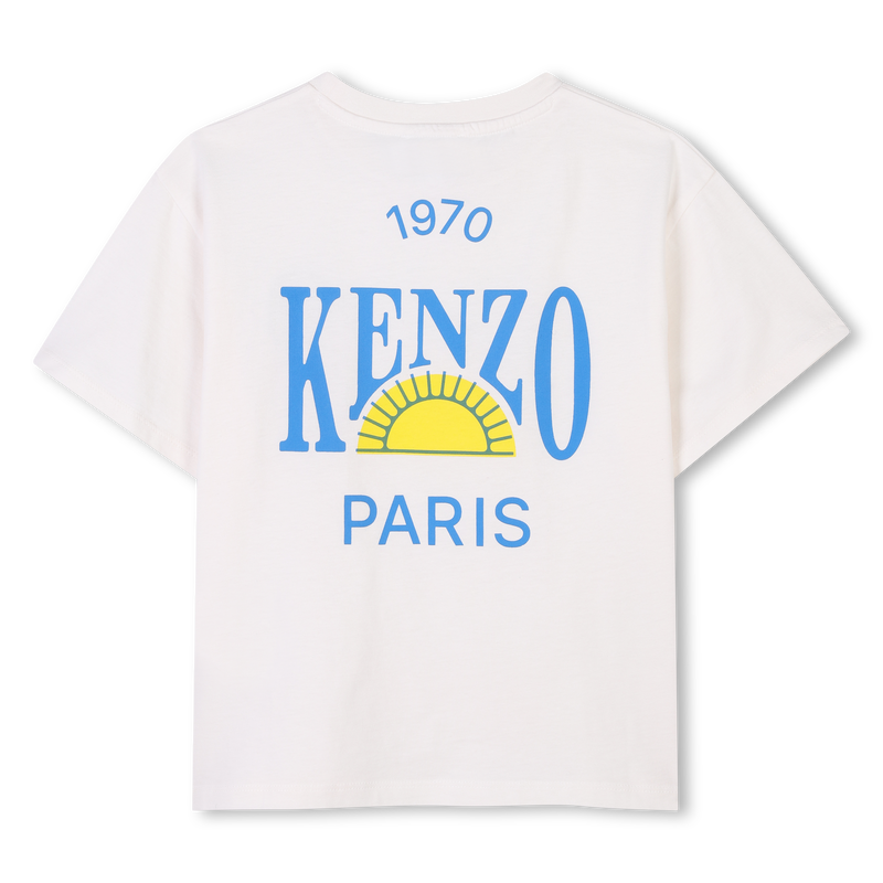 Short-sleeved cotton T-shirt KENZO KIDS 
                        BOY