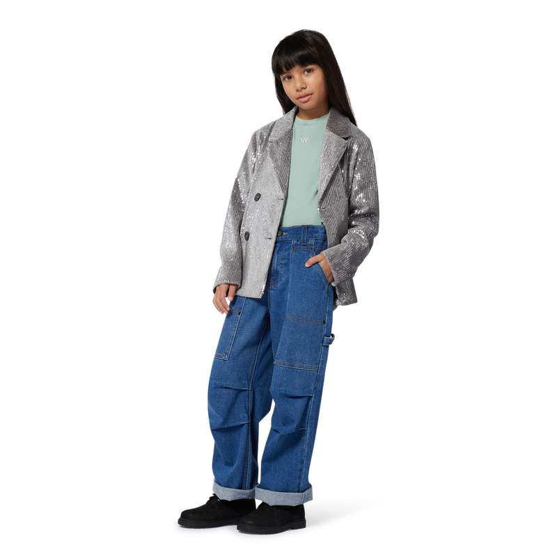 Cotton denim trousers DKNY 
                        UNISEX