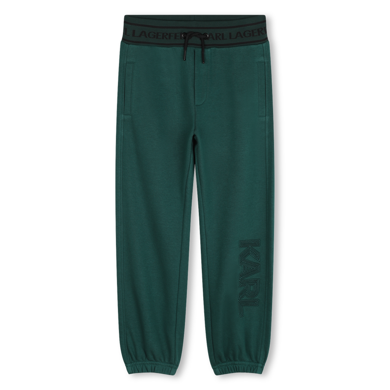Fleece jogging bottoms KARL LAGERFELD KIDS 
                        BOY