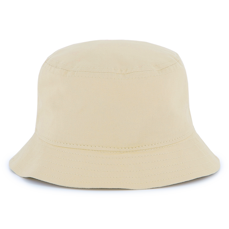 Embroidered cotton bucket hat BOSS 
                        BOY