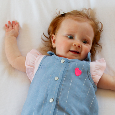 COTTON JUMPSUIT BILLIEBLUSH GIRL