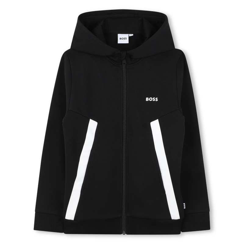 Hooded cardigan BOSS 
                        BOY