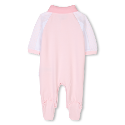 Polo-neck panelled pyjamas BOSS GIRL