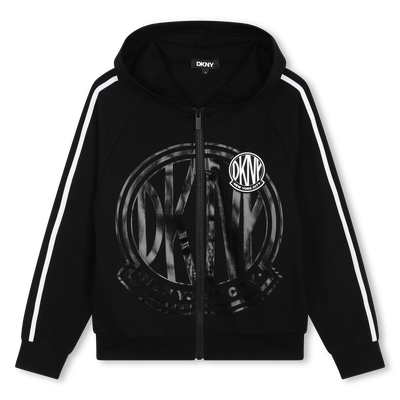 Zip-up hooded sweatshirt DKNY UNISEX