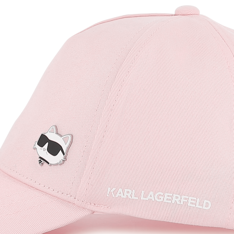 CAP WITH ADJUSTABLE CLOSURE KARL LAGERFELD KIDS 
                        GIRL