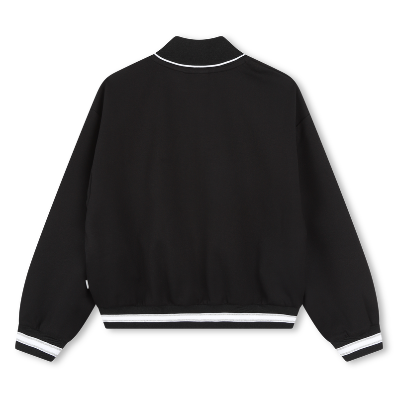 Striped embroidered cardigan BOSS 
                        GIRL