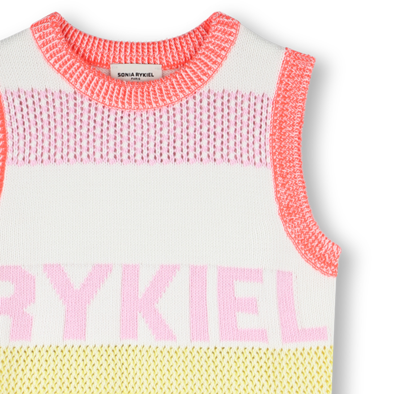 Sleeveless knitted dress SONIA RYKIEL 
                        GIRL