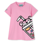 Short sleeve dress KENZO KIDS 
                    GIRL