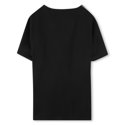 Short-sleeved dress KARL LAGERFELD KIDS GIRL