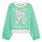 Fleece sweatshirt BILLIEBLUSH 
                    GIRL