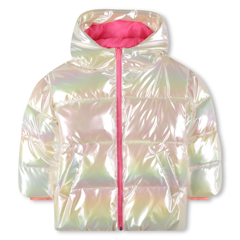 Hooded down jacket BILLIEBLUSH 
                        GIRL