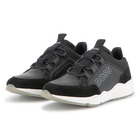 Faux and canvas sneakers BOSS 
                    BOY