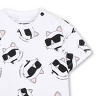 T-shirt and shorts set KARL LAGERFELD KIDS 
                    GIRL