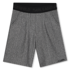 Knitted Bermuda shorts KARL LAGERFELD KIDS 
                    GIRL