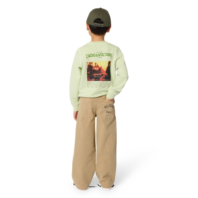 CAP WITH LOGO ZADIG & VOLTAIRE 
                        BOY