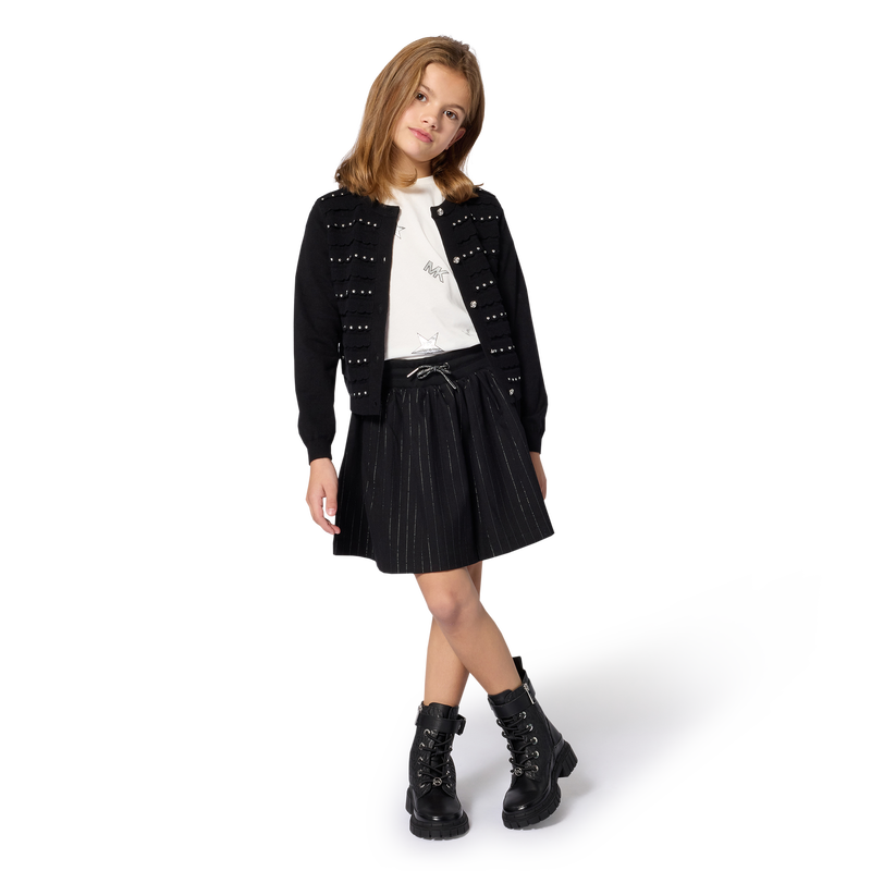 Knitted cardigan MICHAEL KORS 
                        GIRL