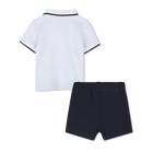 Polo shirt and shorts set BOSS 
                    BOY